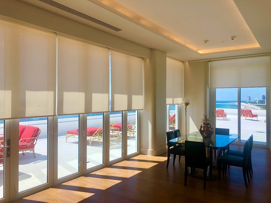 Custom blackout drapery by Hospitality House