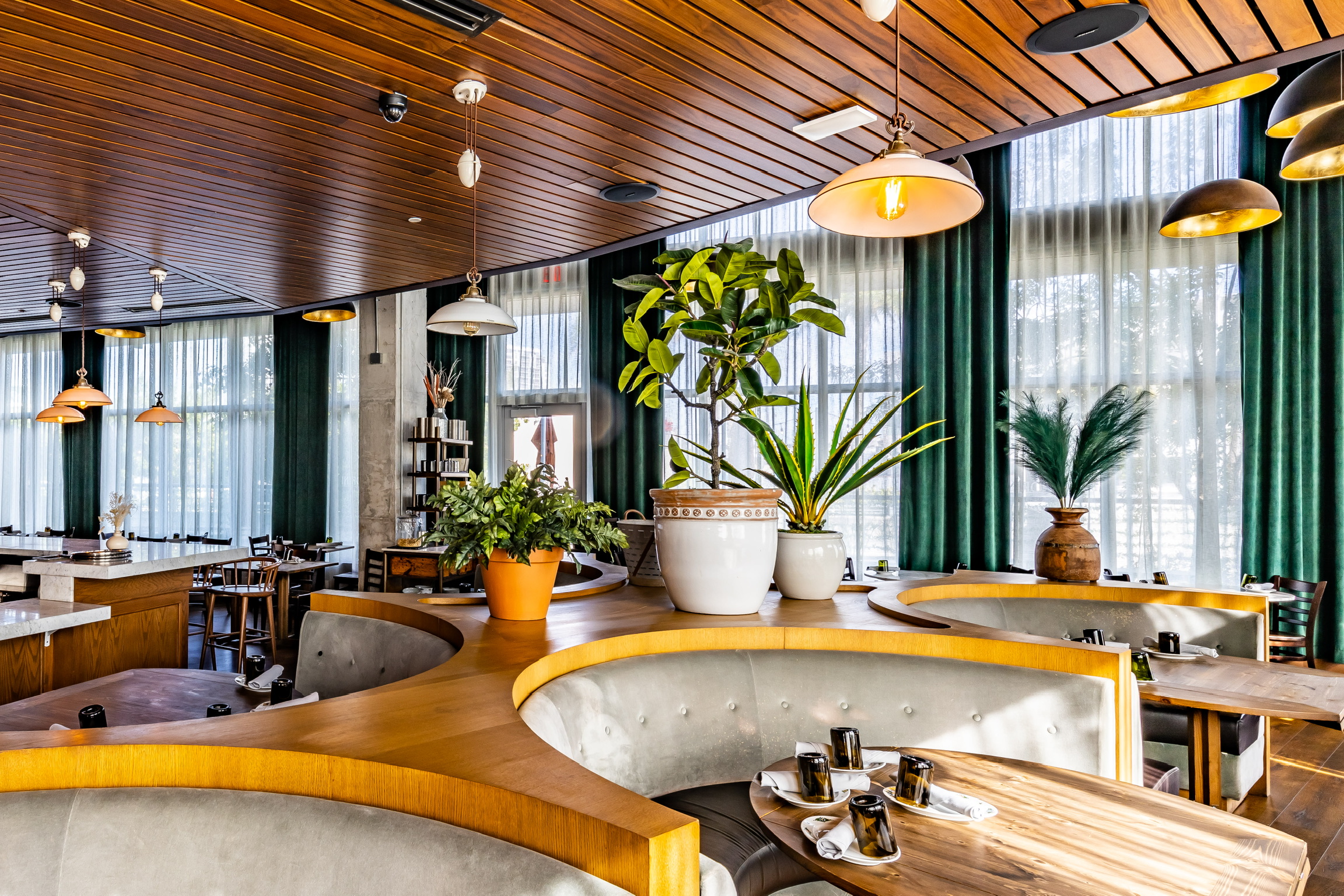 Custom drapery by Hospitality House